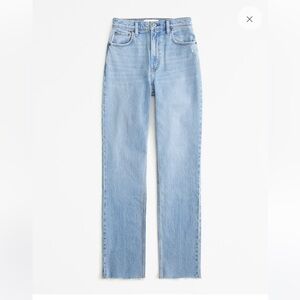 Abercrombie & Fitch The ‘90s Ultra High Rise Straight Jean